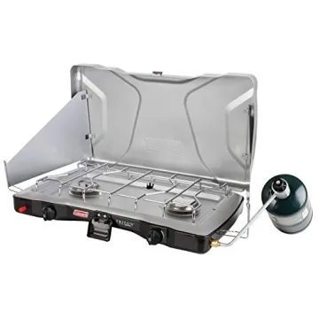 Coleman Triton+ 2-Burner Propane Camping Stove