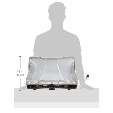 Coleman Triton+ 2-Burner Propane Camping Stove