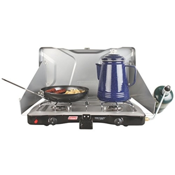 Coleman Triton+ 2-Burner Propane Camping Stove