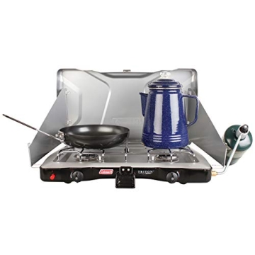 Coleman Triton+ 2-Burner Propane Camping Stove