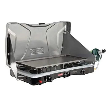 Coleman Triton+ 2-Burner Propane Camping Stove