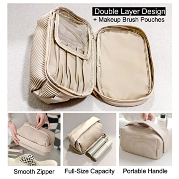 Bolarstore Toast Large Makeup Bag - Stylish & Durable