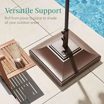 Best Fillable Mobile Umbrella Base for Patios and Pools