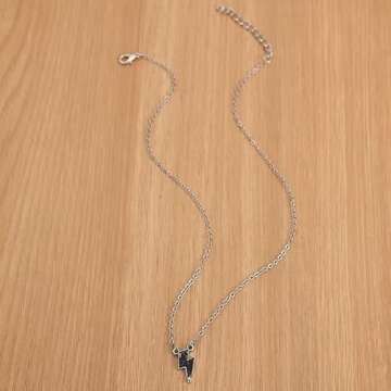 Azusa Sun Lightning Bolt Pendant Necklace for Women