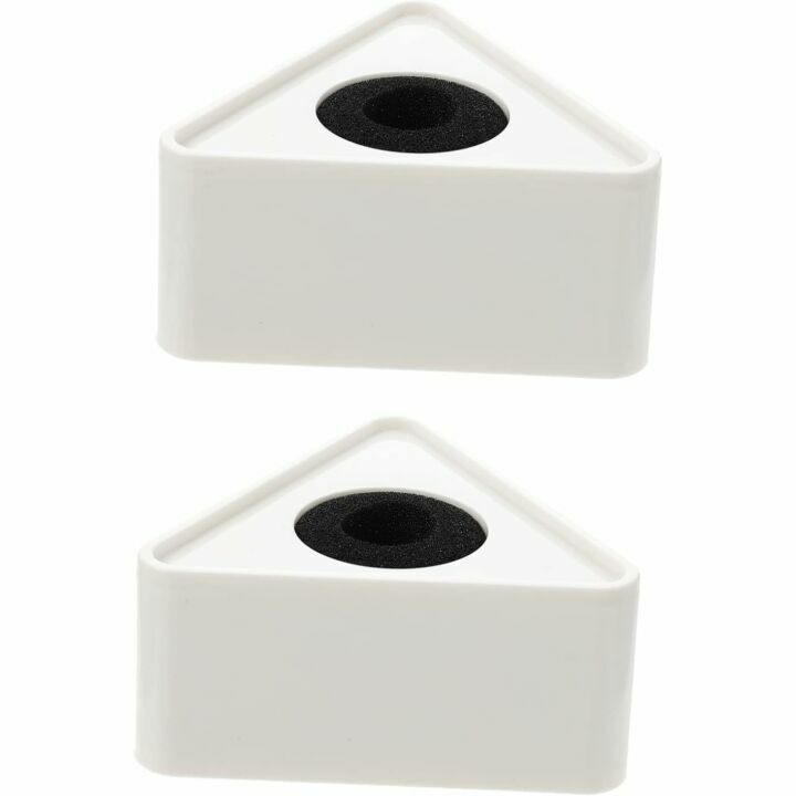 2pcs Microphone Logo Stickers for Interviews & Events