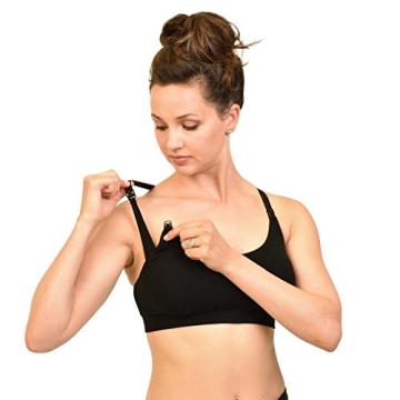 Bamboobies Women's Nursing Bra for Breastfeeding Comfort