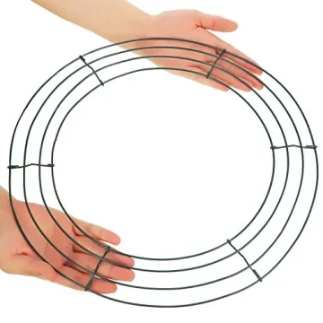 BBTO Wire Wreath Frame Set for Stunning Holiday Crafts