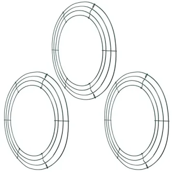 BBTO Wire Wreath Frame Set for Stunning Holiday Crafts