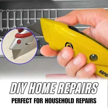 Serrated Utility Knife Blades 100-Pack for All Projects