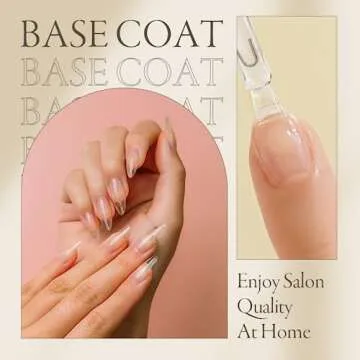 KUPA GelFinity - Soak Off Gel - Base Coat 0.5 Fl Oz