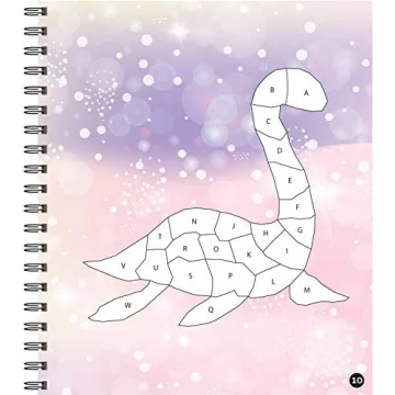 Kids Activity Book - Magical Creatures Sticker Puzzles