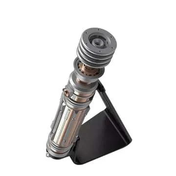 STAR WARS The Black Series Leia Organa Force FX Elite Lightsaber with Advanced LED and Sound Effects...