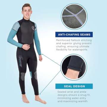 Seavenger 3mm Odyssey Wetsuit with Sharkskin Chest