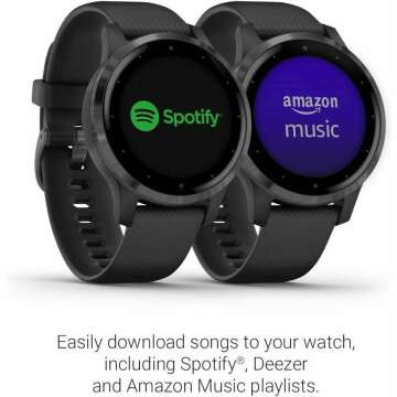 Garmin Vivoactive 4S GPS Smartwatch with Music & Fitness