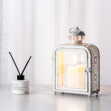 Vintage Decorative Candle Lantern for Indoor Outdoor Use