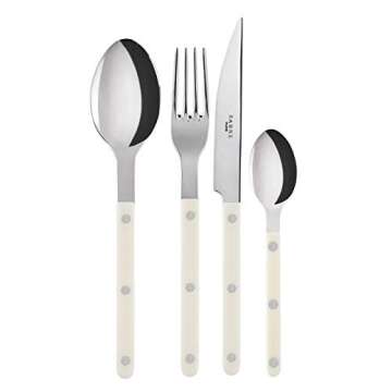Sabre Flatware Bistrot Stainless Steel Ivory 5pcs Service for 4 (20 pieces)