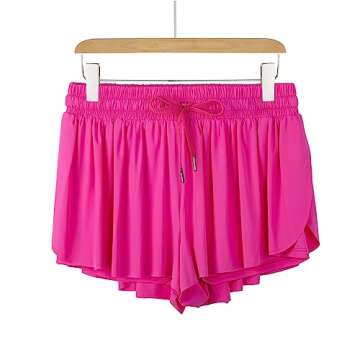 Flowy Athletic Shorts for Women - Gym & Yoga Wear