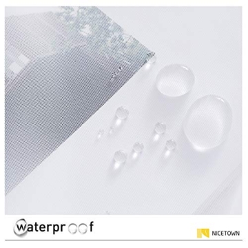 Elegant Waterproof Outdoor Sheer Curtain for Patios