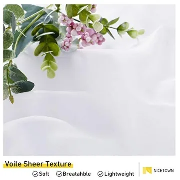 Elegant Waterproof Outdoor Sheer Curtain for Patios