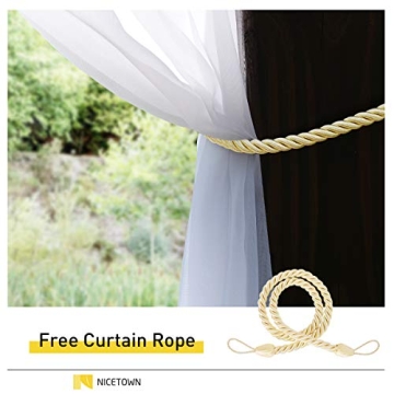 Elegant Waterproof Outdoor Sheer Curtain for Patios