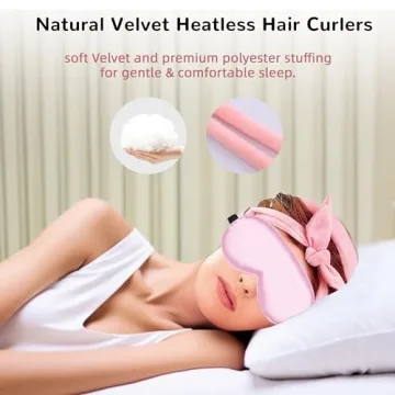 Heatless Small Hair Curler Set for Healthy Curls