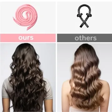 Heatless Small Hair Curler Set for Healthy Curls