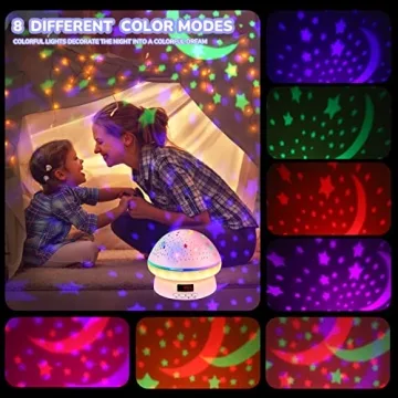 MINGKIDS Star Night Light Projector for Kids