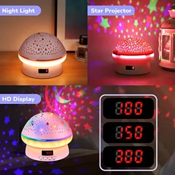 MINGKIDS Star Night Light Projector for Kids