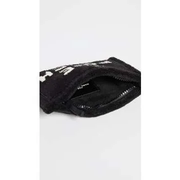 Marc Jacobs Women's Terry Traveler Pouch, Black, One Size