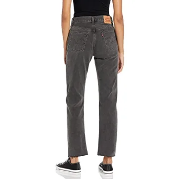 Levi's 501 Women's Jeans Original Fit Black Stonewash