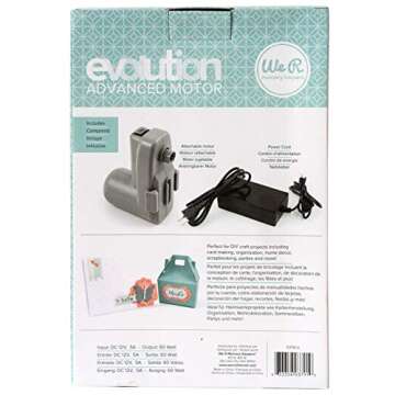 Evolution Advanced Removable Die-Cutting and Embossing Machine Motor by We R Memory Keepers