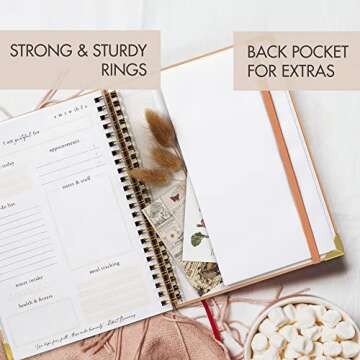 Stylish Undated To Do List Notebook for Women