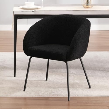 ONEVOG Cozy Sherpa Dining Chair - Stylish and Comfortable Accent Chair