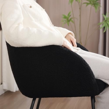 ONEVOG Cozy Sherpa Dining Chair for Elegant Spaces