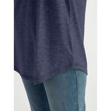 AUTOMET Women's Oversized Tunic Tops for Fall Fashion