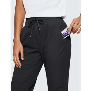 Lightweight High Waisted Joggers for Outdoor Adventures