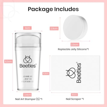 Beetles Nail Stamp Kit for Stunning DIY Nail Art