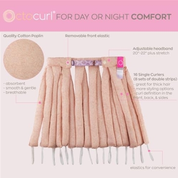 Octocurl Heatless Curls Headband for Beautiful Waves