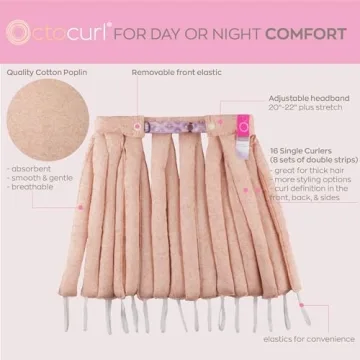 Octocurl Heatless Curls Headband for Beautiful Waves