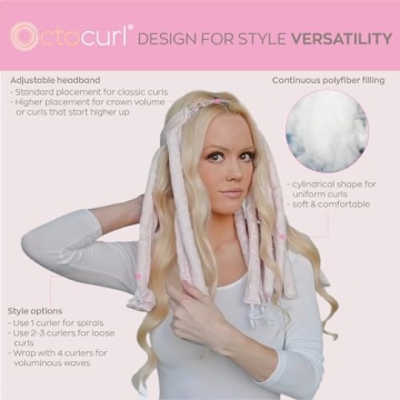 Octocurl Heatless Curls Headband for Beautiful Waves