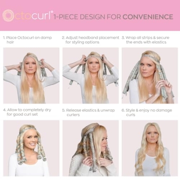 Octocurl Heatless Curls Headband for Beautiful Waves
