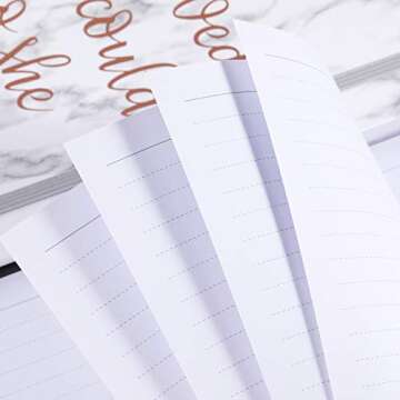 Frasukis Ruled Notebook/Journal - Spiral Notebook with Premium Thick Paper, 8.5" X 6.4", College Ruled Spiral Notebook, Waterproof Hardcover, Perfect for Daily