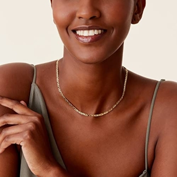 PAVOI 14K Gold Plated Adjustable Necklace Elegant Hypoallergenic