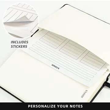 JOYEUX Hardcover Journal Notebook - 160 Pages for Writing