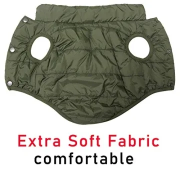 JoyDaog Fleece Lined Dog Jacket for Winter Fun