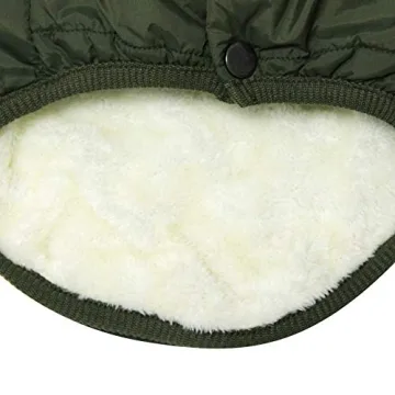 JoyDaog Fleece Lined Dog Jacket for Winter Fun