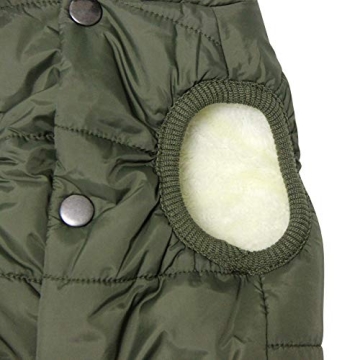 JoyDaog Fleece Lined Dog Jacket for Winter Fun