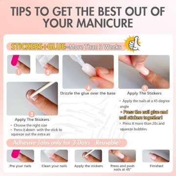 Matte Baby Pink Press on Nails Medium Long Square,KQueenest Pure Solid Colors Coffin Nails Press on Acrylic Fake Nails Natural Thick Glue on Nails,DIY Salon Manicure Nail Art Design Gifts for Girls.