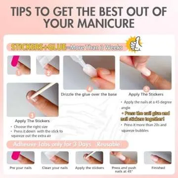 Matte Baby Pink Press on Nails Medium Long Square,KQueenest Pure Solid Colors Coffin Nails Press on Acrylic Fake Nails Natural Thick Glue on Nails,DIY Salon Manicure Nail Art Design Gifts for Girls.