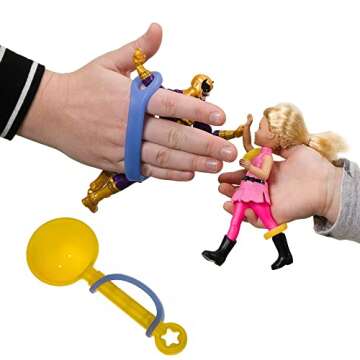 EazyHold Blue Silicone Universal Cuff for Mobility Aid